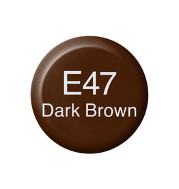 Copic Ink (Refills) Dark Brown (E47)