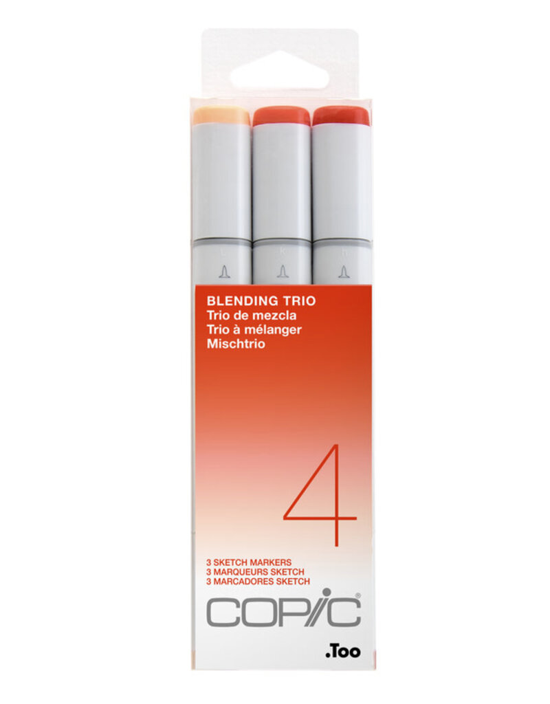 Copic Marker Sets Copic Sketch Blending Trio 4 (Red)