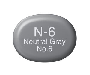 Copic Sketch Marker #N6 Neutral Gray No.6