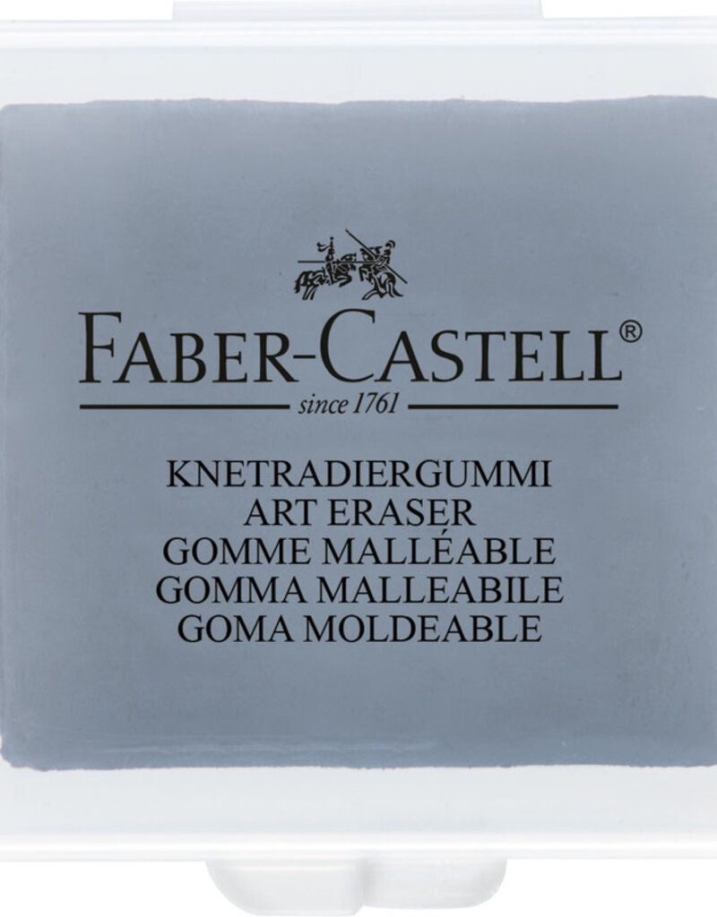 Faber Castell Kneadable Eraser Grey in protective case