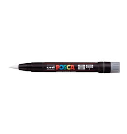 Posca Brush Tip Paint Markers F350 (1-10mm) White