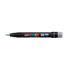 Posca Brush Tip Paint Markers F350 (1-10mm) Light Blue