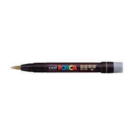 Posca Brush Tip Paint Markers F350 (1-10mm) Gold
