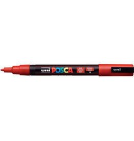 POSCA Paint Markers, PC-3M - Fine, Red