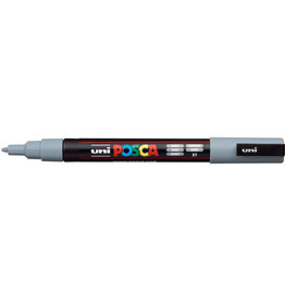 POSCA Paint Markers, PC-3M - Fine, Grey