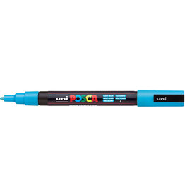 POSCA Paint Markers, PC-3M - Fine, Light Blue
