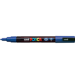 POSCA Paint Markers, PC-3M - Fine, Blue
