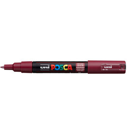 POSCA Paint Markers, PC-1M - Extra-Fine Bullet, Red Wine