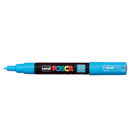 POSCA Paint Markers, PC-1M - Extra-Fine Bullet, Light Blue