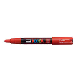 POSCA Paint Markers, PC-1M - Extra-Fine Bullet, Red