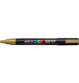 POSCA Paint Markers, PC-3M - Fine,  Gold