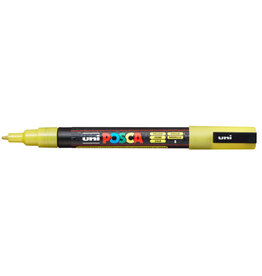 POSCA Paint Markers, PC-3M - Fine, Glitter Yellow