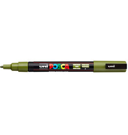 POSCA Paint Markers, PC-3M - Fine, Khaki Green