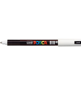 POSCA Paint Markers, PC-1MR - Extra-Fine, White