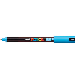 POSCA Paint Markers, PC-1MR - Extra-Fine, Light Blue