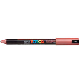 POSCA Paint Markers, PC-1MR - Extra-Fine, Metallic Red