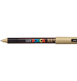 POSCA Paint Markers, PC-1MR - Extra-Fine, Gold
