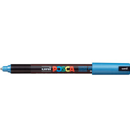 POSCA Paint Markers, PC-1MR - Extra-Fine,Metallic Blue