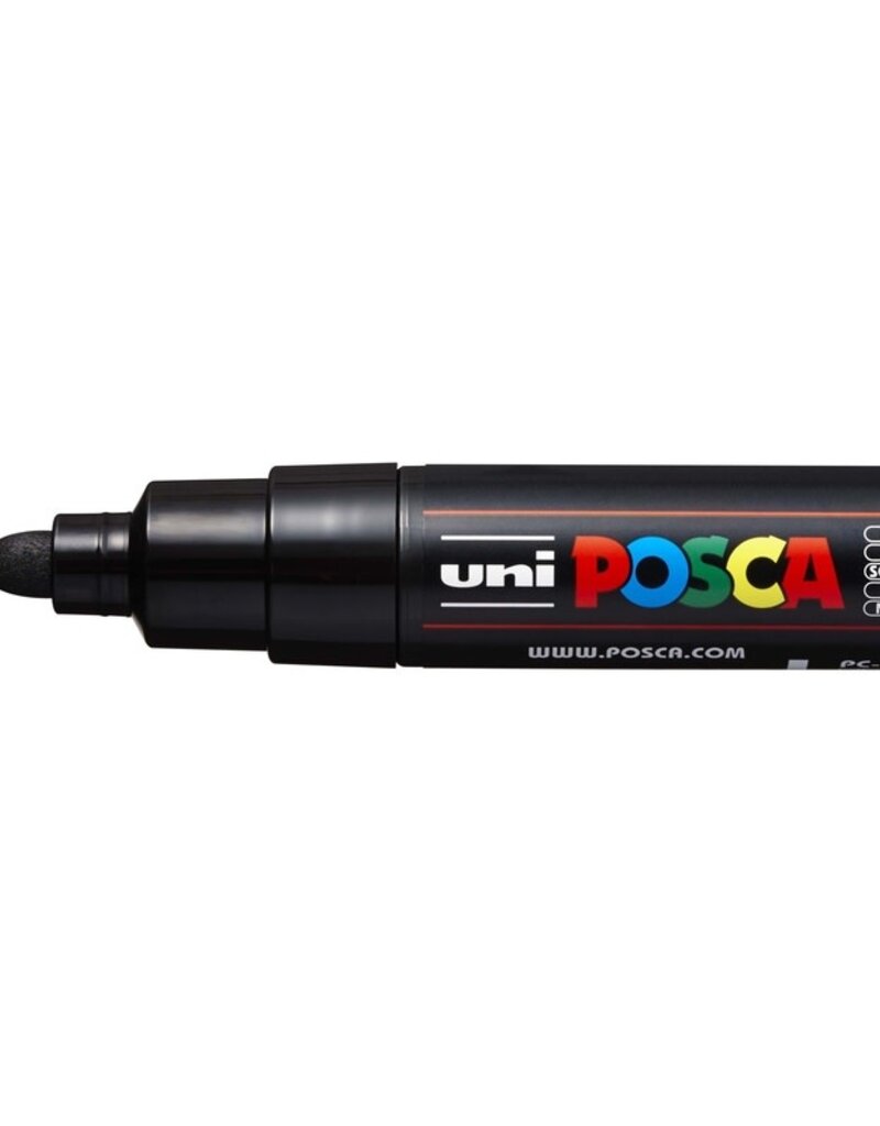 Posca Broad Bullet Paint Markers 7M (4.5-5.5mm) Black