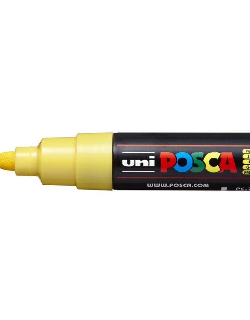 Posca Broad Bullet Paint Markers 7M (4.5-5.5mm) Yellow