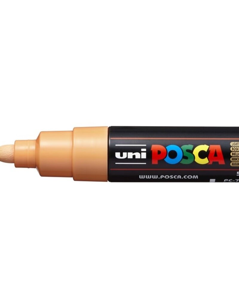 Posca Broad Bullet Paint Markers 7M (4.5-5.5mm) Light Orange