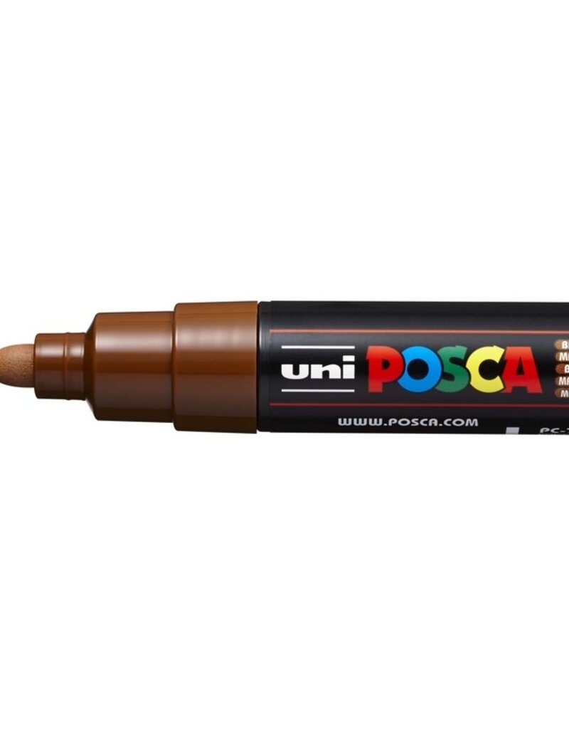 Posca Broad Bullet Paint Markers 7M (4.5-5.5mm) Brown