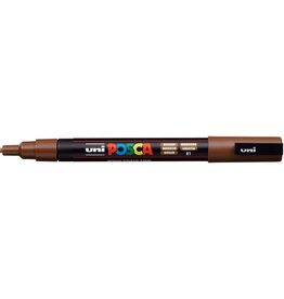 POSCA Paint Markers, PC-3M - Fine, Brown