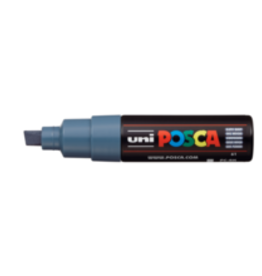 POSCA Paint Markers, PC-8K - Broad Chisel, Slate Gray