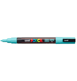 POSCA Paint Markers, PC-3M - Fine, Aqua Green