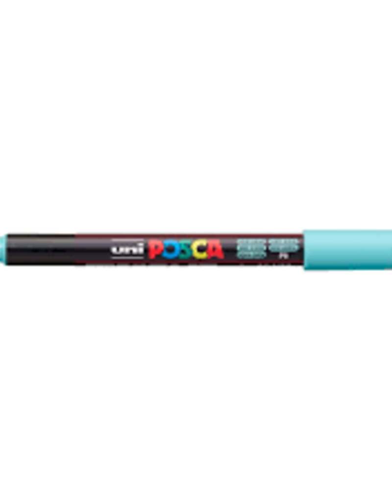 POSCA Paint Markers, PC-1MR - Extra-Fine, Aqua Green