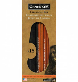 General Pencil's All Charcoal Drawing Kit