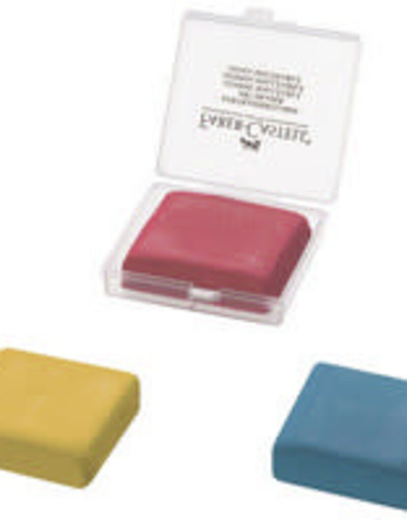Faber Castell Kneaded Eraser in Colors. Protective Case