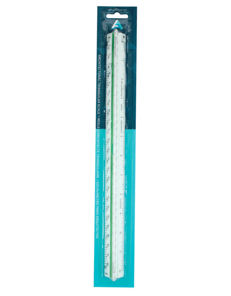 TRIANGULAR SCALE ARCHITECTURE 12" ReddiArts