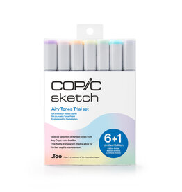 Copic Sketch Marker Sets Airy Tones 7pc