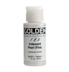 Golden Fluid Acrylic Paints (1oz) Iridescent Pearl (Fine)
