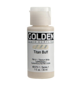 Golden Fluid Acrylic Paints (1oz) Titan Buff