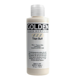 Golden Fluid Acrylic Paints (4oz) Titan Buff
