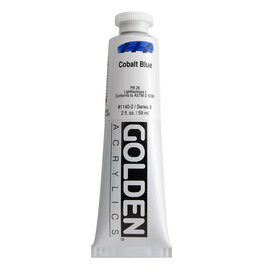 Golden Heavy Body Acrylic Paint (2oz) Cobalt Blue