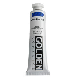 Golden Heavy Body Acrylic Paint (2oz) Cobalt Blue Hue
