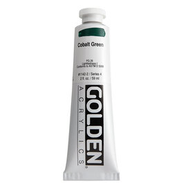 Golden Heavy Body Acrylic Paint (2oz) Cobalt Green