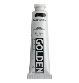 Golden Heavy Body Acrylic Paint (2oz) Historical Sap Green Hue