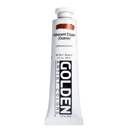 Golden Heavy Body Acrylic Paint (2oz) Iridescent Copper (Coarse)