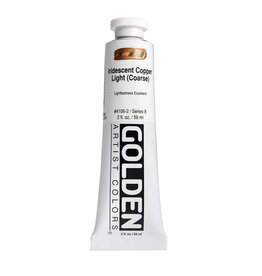 Golden Heavy Body Acrylic Paint (2oz) Iridescent Copper Light (Coarse)