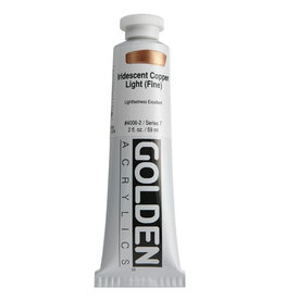 Golden Heavy Body Acrylic Paint (2oz) Iridescent Copper Light (Fine)