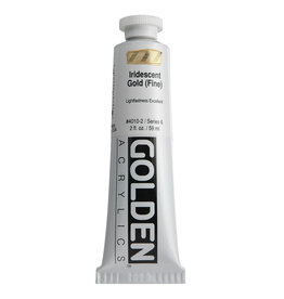 Golden Heavy Body Acrylic Paint (2oz) Iridescent Gold (Fine)