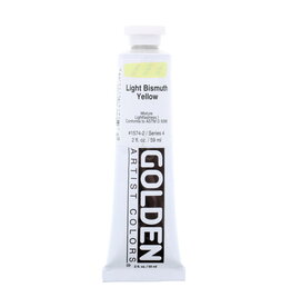 Golden Heavy Body Acrylic Paint (2oz) Light Bismuth Yellow