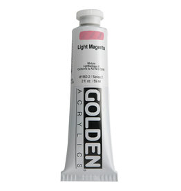 Golden Heavy Body Acrylic Paint (2oz) Light Magenta