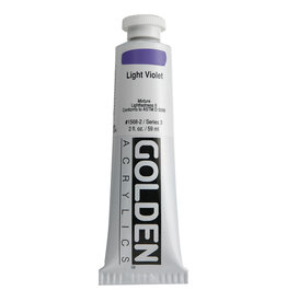 Golden Heavy Body Acrylic Paint (2oz) Light Violet