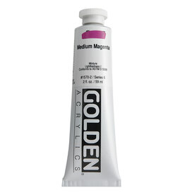 Golden Heavy Body Acrylic Paint (2oz) Medium Magenta