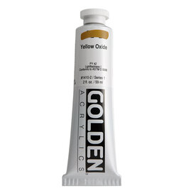 Golden Heavy Body Acrylic Paint (2oz) Yellow Oxide